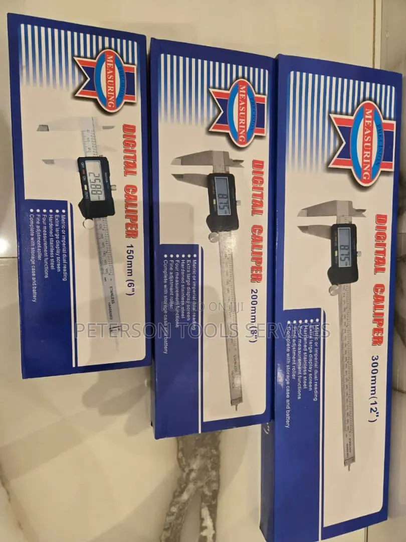 Digital Caliper 12" 8" 6"