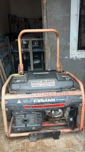 Fairly Used 7.5kva Firman Generator Key Start ECO8990ES