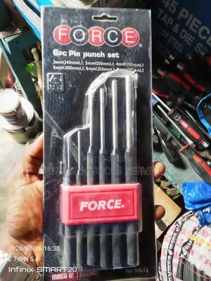 Pin Punch Set FORCE 6 PC