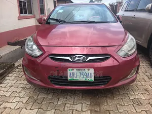 Hyundai Accent 2012 Red