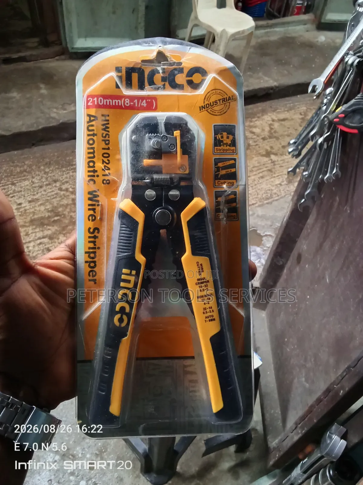 Automatic Wire Stripper 210mm