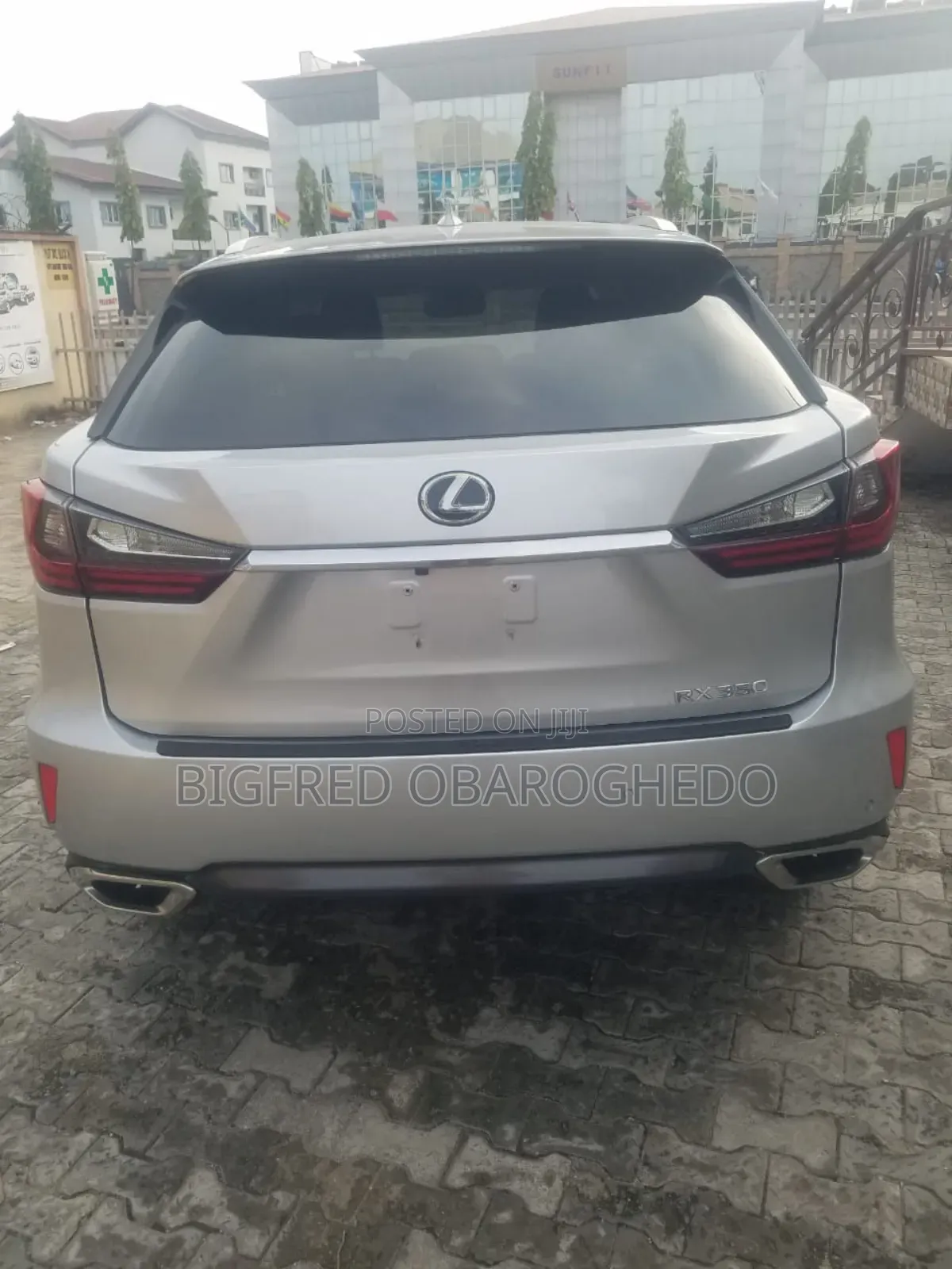 Lexus RX 350 FWD 2018 Silver