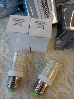 E27 12W LED Screw Bulb 100W Equivalent, 6000K. Cool White 2pcs
