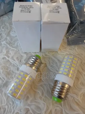 E27 12W LED Screw Bulb 100W Equivalent, 6000K. Cool White 2pcs