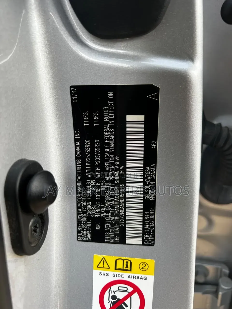 Lexus RX 2017 Silver
