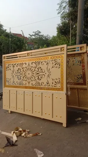 Modern Laser Cut Metal Gates