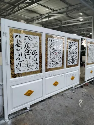 Modern Laser Cut Metal Gates