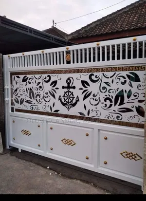 Modern Laser Cut Metal Gates