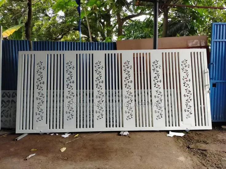 Modern Laser Cut Metal Gates