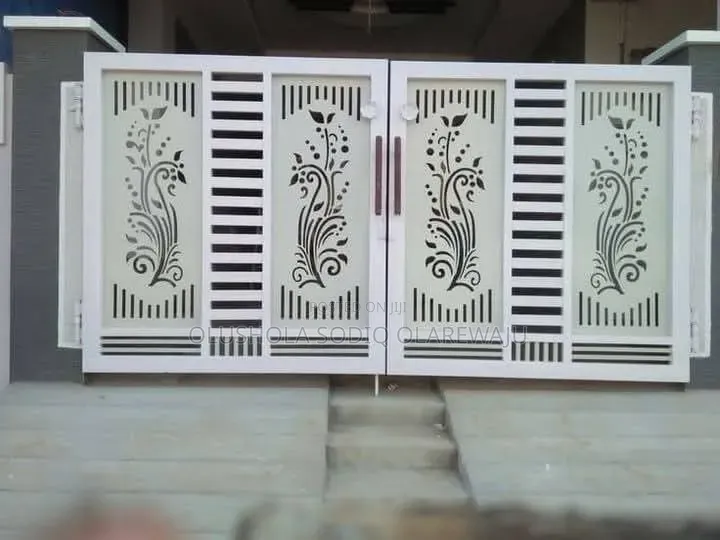 Modern Laser Cut Metal Gates