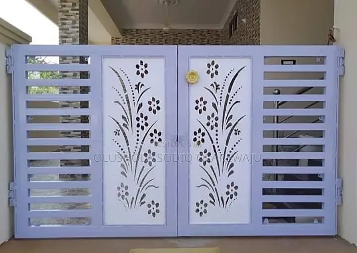 Modern Laser Cut Metal Gates