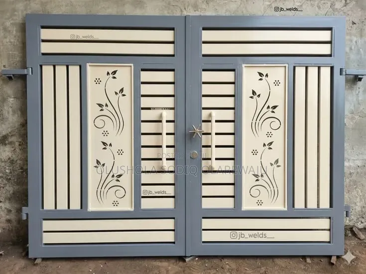 Modern Laser Cut Metal Gates