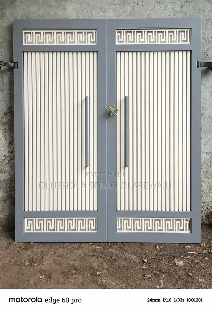 Modern Laser Cut Metal Gates