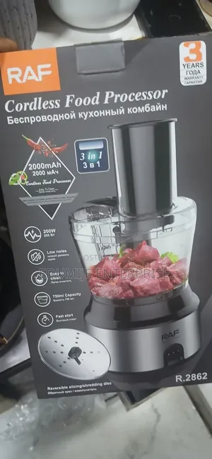 Rechargeable Food Processor