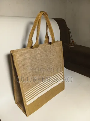 Customised Unisex Jute Tote Bag