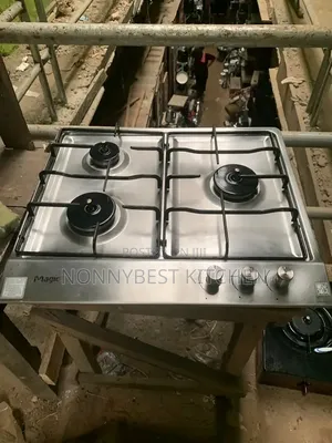 Korean Used Magic 3 Burners Table Gas Cooker