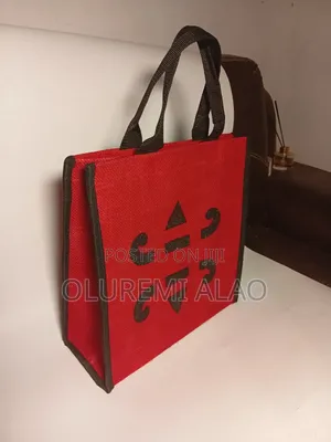 Customised Jute Tote Bag