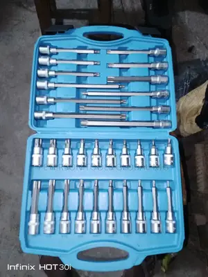 Long and Short Star Allen Socket Set