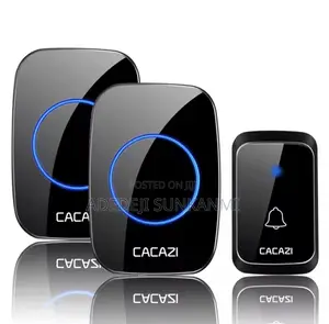 Smart Wireless Doorbell DC Battery-Operated Waterproof