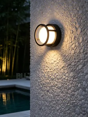 Round Cage Outdoor Wall Light