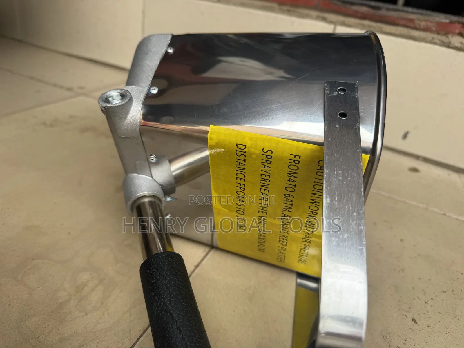 Wall Plaster Mortar & Cement Sprayer – Heavy Duty
