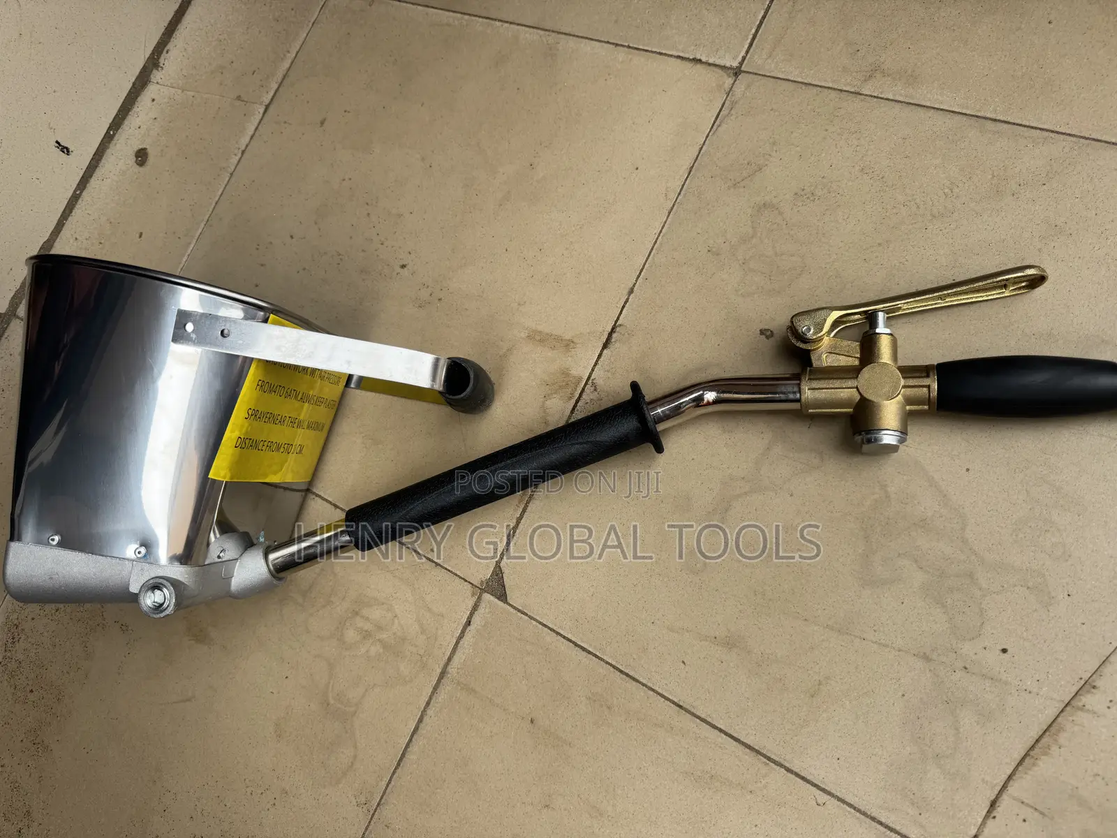 Wall Plaster Mortar & Cement Sprayer – Heavy Duty