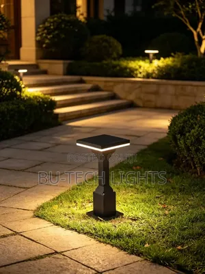 Square Pathway Bollard Light