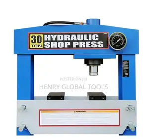 30 Ton Hydraulic Shop Press – Heavy Duty