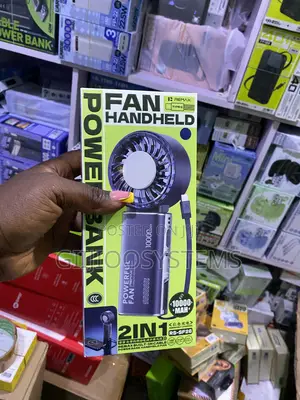 Remax Hand Fan With Powerbank