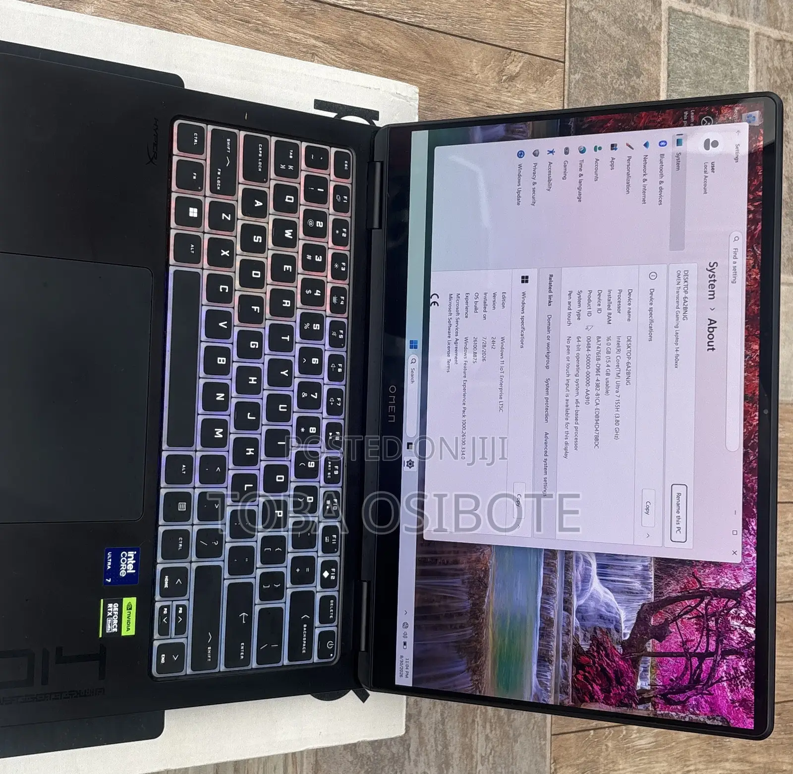 Laptop HP 16GB Intel Core i7 SSD 1T