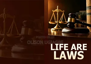 LIFE ARE LAWS by Olison J Ugiagbe - Brand New Book