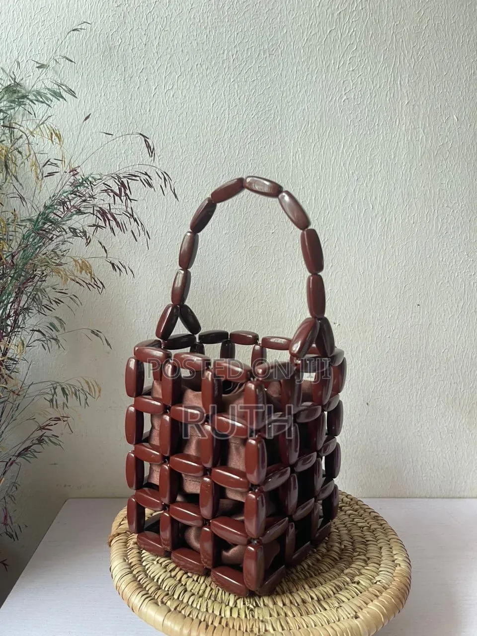 Handmade Bead Bag