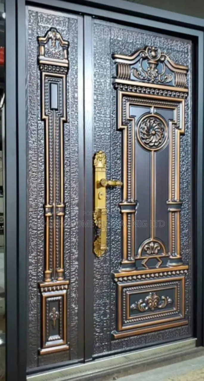 Luxury Italian Copper Cast Door Security Standard Full Gauge 7f by 4f