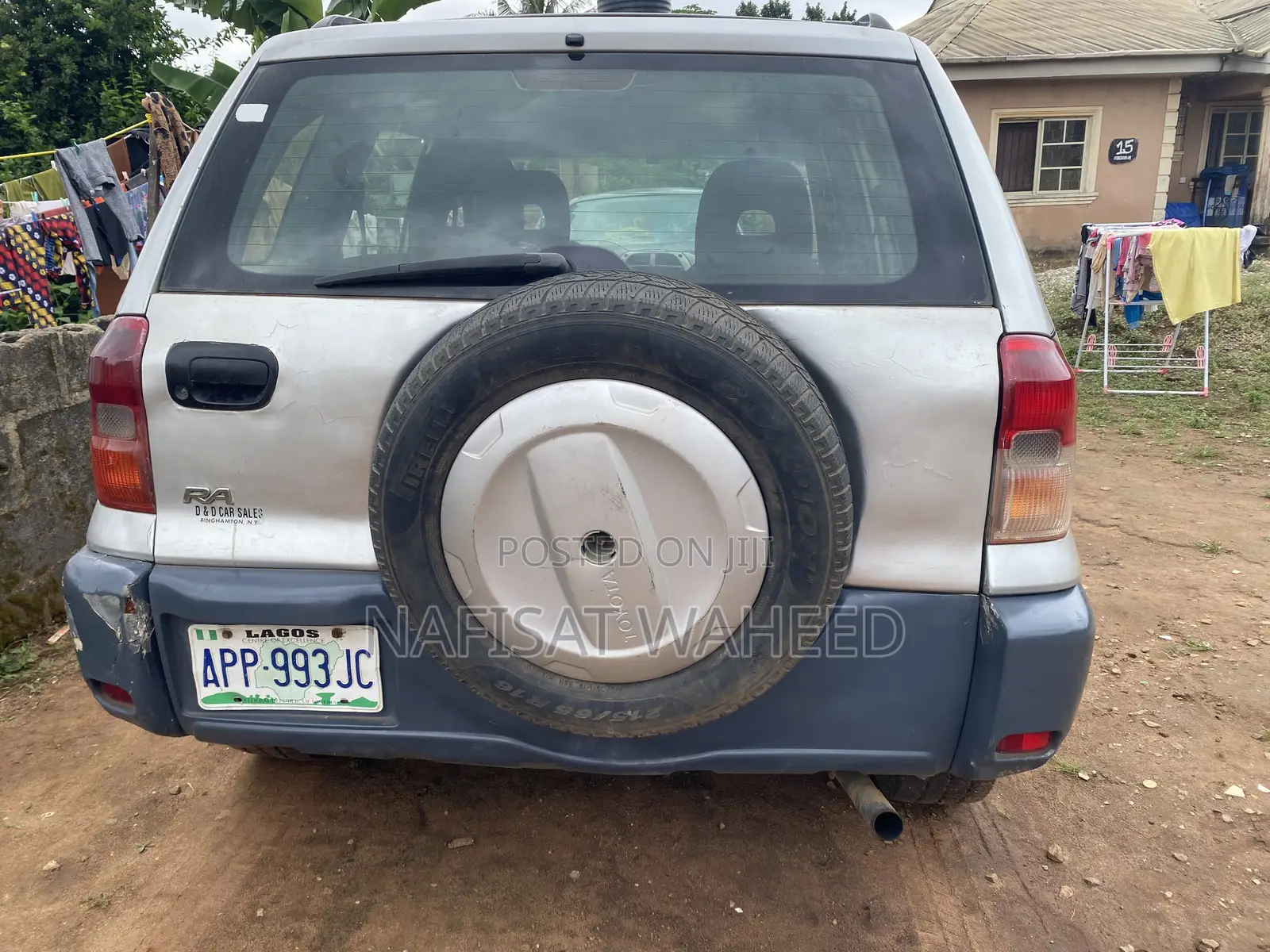 Toyota RAV4 Automatic 2002 Silver