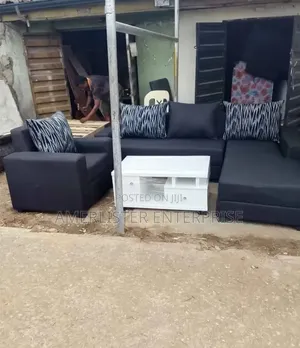 L Shape Sofa With Center Table