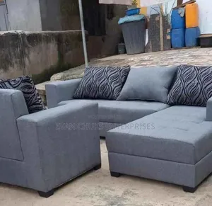Gray Color L Shape
