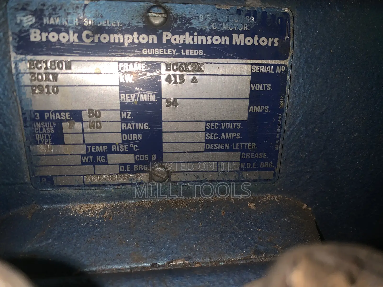 Brook Crompton Motor