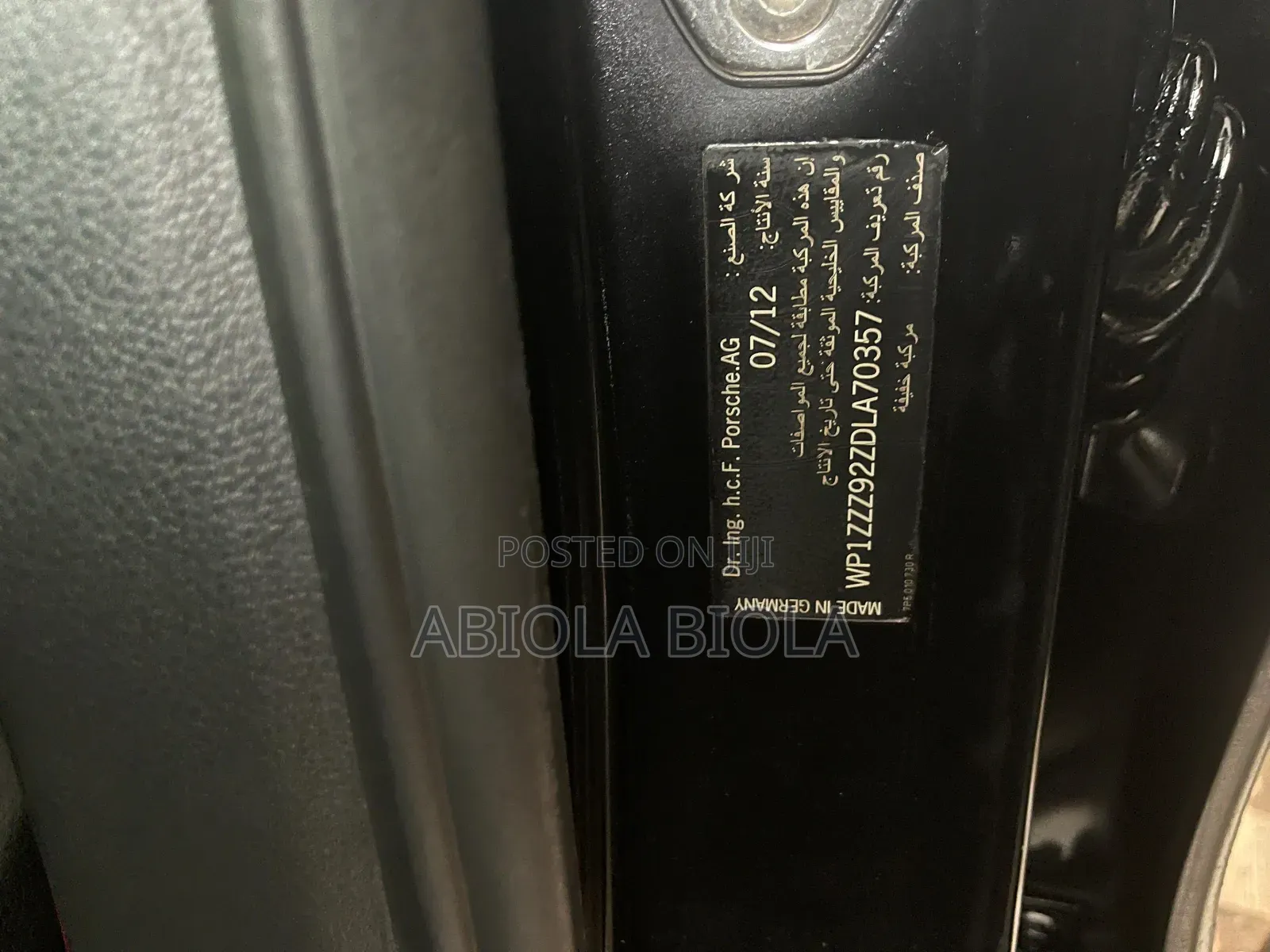 Porsche Cayenne 2014 Black