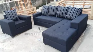 L Shape and Single Chair