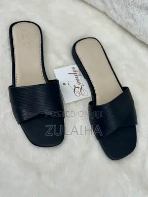Classic Black Female Flats