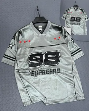 Silver Suprehas 98 Retro Sports Jersey – Unisex Football Style