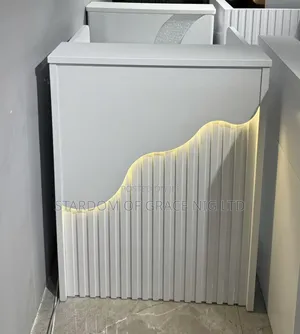 Luxury Beautiful Front Desk With Lights