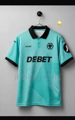 Wolverhampton Wanderers (Wolves) 2025/26 Away Jersey – Football Shirt
