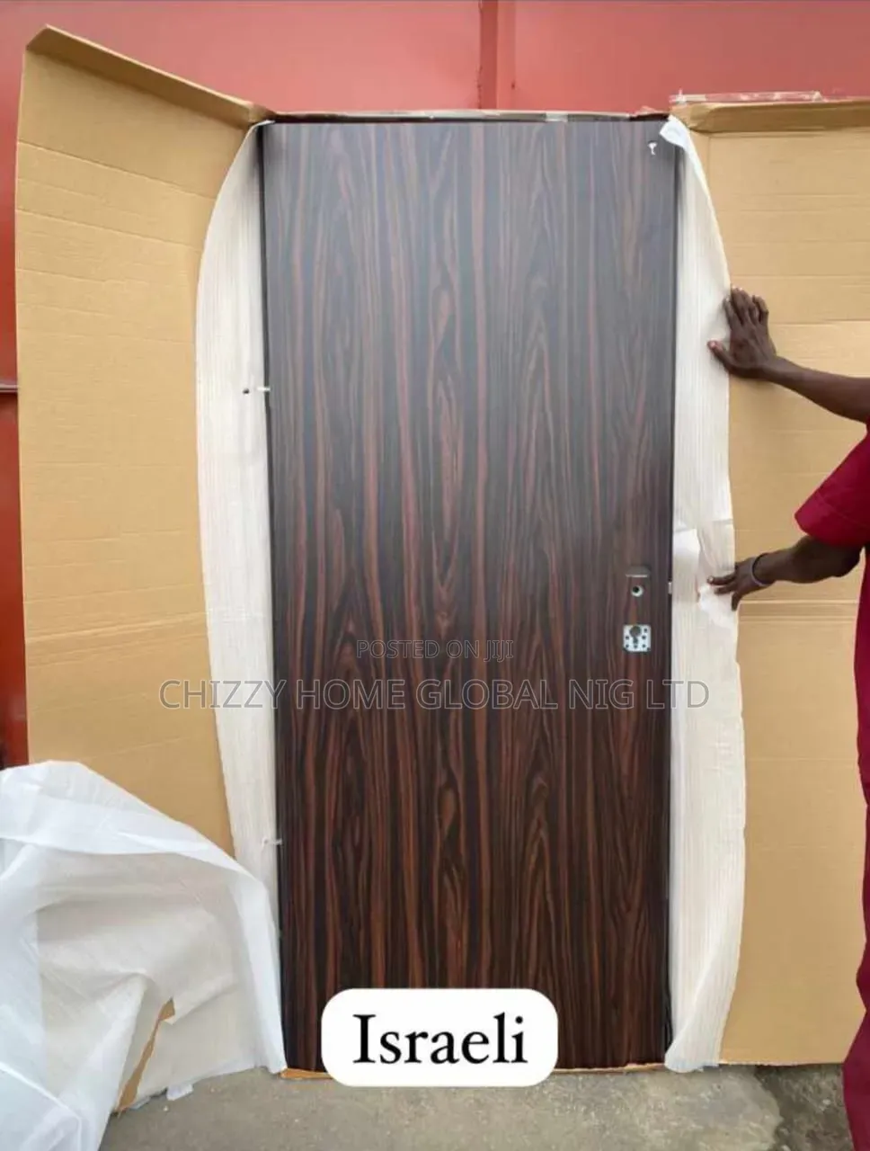 Premium Israeli Security Steel Door (7ft X 3ft)