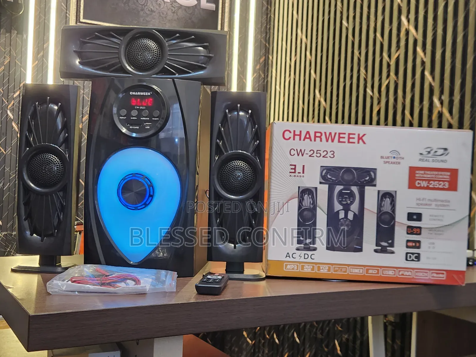 Original Charweek 3.1 Bluetooth Speaker System