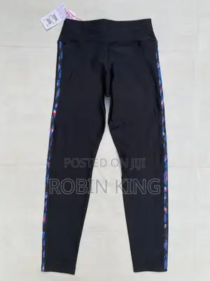 Next Active Women 7/8 Black Leggings Size UK12 Length 34 Inches