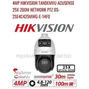 Hikvision TandeMu PTZ 4mp 25x ColorVu Camera