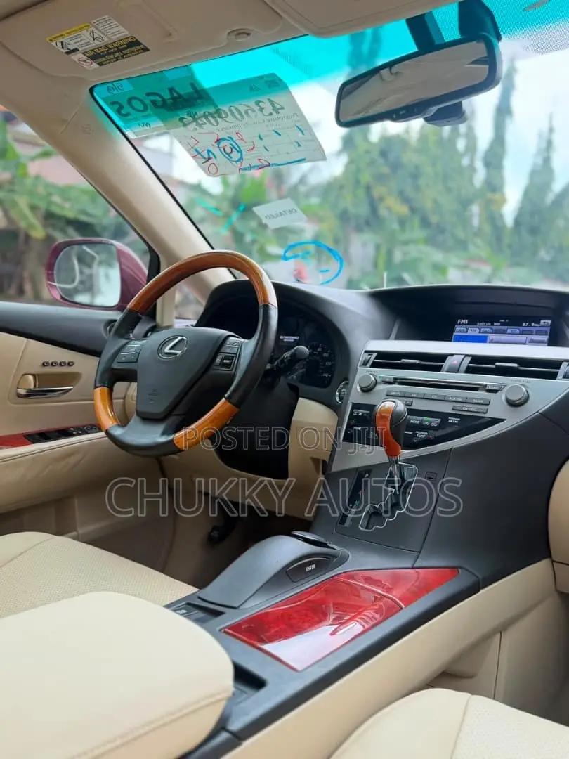 Lexus RX 350 AWD 2012 Red