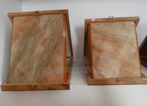 Foreign Wooden Box, With Printing