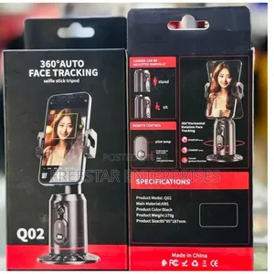 Q02 360 Auto Face Tracking Phone Holder.